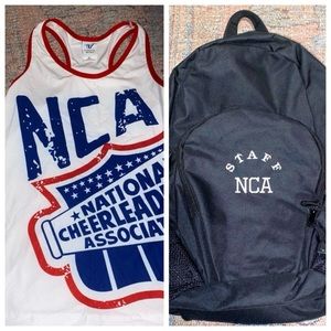 NCA Staff Top, Backpack, & Ribbons
